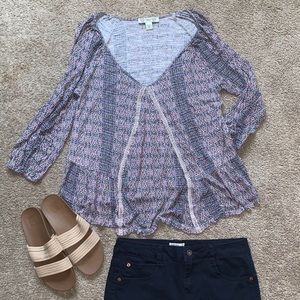 Vintage America Blues Blouse